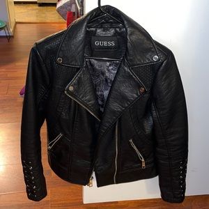 Guess leather jacket